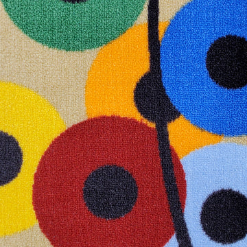 colorful balloons theme educational playroom rugs for kids boys and girls